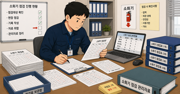 점검표 취합 및 정리